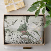 ヴィンテージアド&バラブーケエフエメラデクページ 薄葉紙 (ギフト)