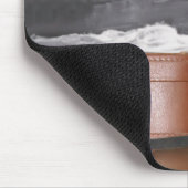 ヴィンテージアナログカメラレコーダーとレトロラジオ マウスパッド (コーナー)