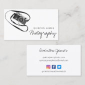 ヴィンテージアナログカメラ撮影 名刺 (正面/裏面)