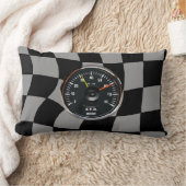 ヴィンテージアナログ自動タコメータランバー装飾用クッション ランバークッション (ブランケット)