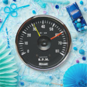 ヴィンテージアナログ自動タコメータ紙プレート ペーパープレート (パーティー)