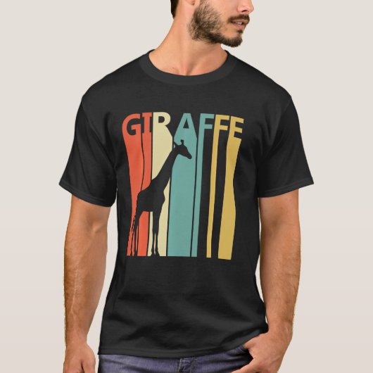 ヴィンテージアニマルキリンプリント Tシャツ (正面)