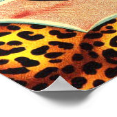 ヴィンテージアニマルプリント ポスター (角)