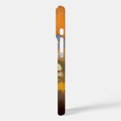 ヴィンテージアネモネと薄紫を青い花瓶に Case-Mate iPhoneケース (裏面 / 左)