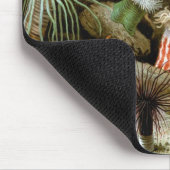 ヴィンテージアネモネ、海洋生物海動物 マウスパッド (コーナー)