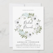 ヴィンテージアネモンリースブライダルブランチ 招待状 (正面)