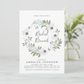 ヴィンテージアネモンリースブライダルブランチ 招待状 (スタンド正面)