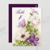 ヴィンテージアネモン ポストカード (正面/裏面)