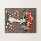 ヴィンテージアハラタケ ジグソーパズル (横)