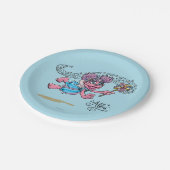 ヴィンテージアビー ペーパープレート (アングル)