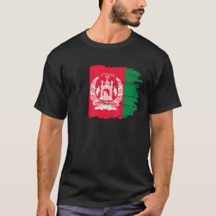 ヴィンテージアフガニスタン国旗 Tシャツ