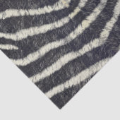 ヴィンテージアフリカのゼブラストライプのパターンの切り離し 薄葉紙 (詳細)