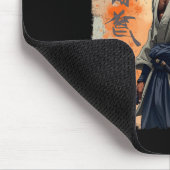 ヴィンテージアフリカの侍アフロ・アメリカの武士道戦争 マウスパッド (コーナー)