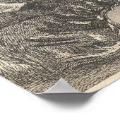 ヴィンテージアフリカの地図 ポスター (角)