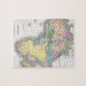 ヴィンテージアフリカの地図（1827年） ジグソーパズル (横)