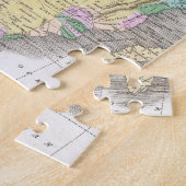 ヴィンテージアフリカの地図（1827年） ジグソーパズル (側面)