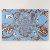 ヴィンテージアフリカサファリハクナマタタギフトスカイカラー ジグソーパズル (横)