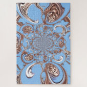 ヴィンテージアフリカサファリハクナマタタギフトスカイカラー ジグソーパズル (縦)