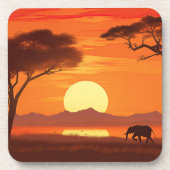 ヴィンテージアフリカサファリ コースター (正面)