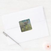 ヴィンテージアフリカゾウのジャングル、EJ Detmold スクエアシール (封筒)