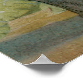 ヴィンテージアフリカゾウのジャングル、EJ Detmold ポスター (角)