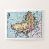 ヴィンテージアフリカマップ ジグソーパズル (横)