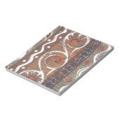 ヴィンテージアフリカンモチーフアートプリント ノートパッド (回転)