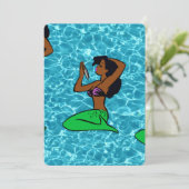 ヴィンテージアフリカ人魚海海 招待状 (スタンド正面)