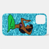 ヴィンテージアフリカ人魚海海 Case-Mate iPhoneケース (裏面 (横))