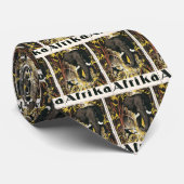 ヴィンテージアフリカ旅行ポスター、アフリカゾウ ネクタイ (ロール)