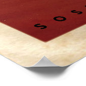 ヴィンテージアフリカ日没旅行ポスター ポスター (角)