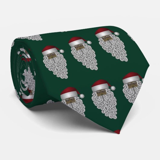 ヴィンテージアフリカ系アメリカンサンタオングリーンネックタイ ネクタイ (ロール)