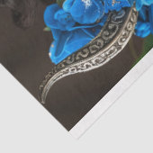 ヴィンテージアフリカ系アメリカ人の女性デコパージュ 薄葉紙 (詳細)