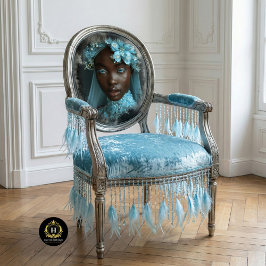 ヴィンテージアフリカ系アメリカ人の女性デコパージュ 薄葉紙