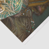 ヴィンテージアフリカ系アメリカ人の女性デコパージュ 薄葉紙 (詳細)