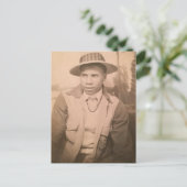 ヴィンテージアフリカ系アメリカ人 ポストカード (スタンド正面)