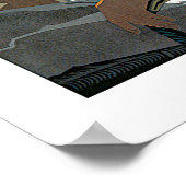 ヴィンテージアフリカ航空旅行ポスター ポスター (角)