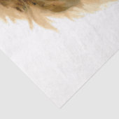 ヴィンテージアフリカ野生動物ライオンwマネ・デコペ 薄葉紙 (詳細)