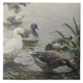 ヴィンテージアボット・フラー墓アヒル池 タイル (正面)