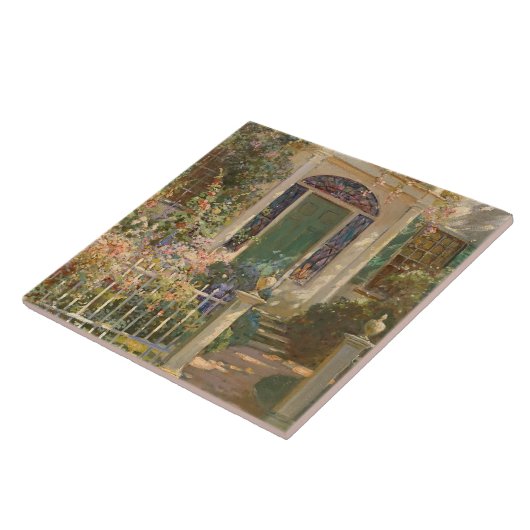 ヴィンテージアボット・フラー墓ポーツマスの入り口 タイル (側面)