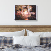 ヴィンテージアボット・フラー墓場と庭園 キャンバスプリント (インサイチュ (寝室))