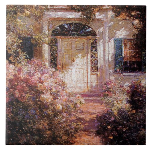 ヴィンテージアボット・フラー墓場と庭園 タイル (正面)