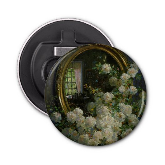 ヴィンテージアボット・フラー墓花と鏡 栓抜き (正面)