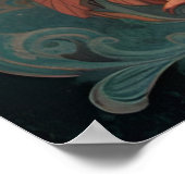 ヴィンテージアポップ・アートのルイスワーインレトロスタイルキャット ポスター (角)