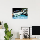 ヴィンテージアポロ9月モジュールEVA ポスター (ホームオフィス)