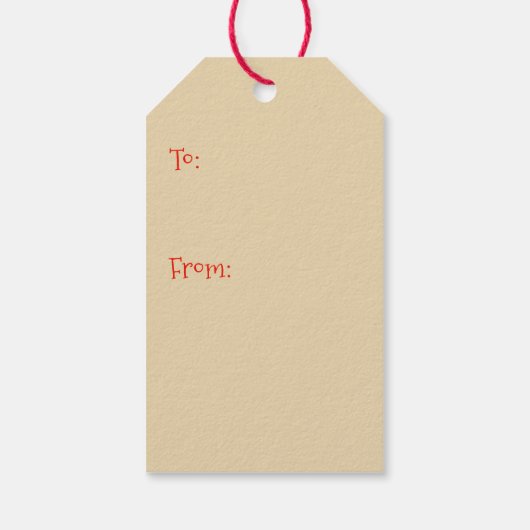 ヴィンテージアマリリスクリスマス応援 ギフトタグ (裏面)