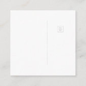 ヴィンテージアマルフィイタリアヨーロッパトラベルカード エンクロージャーカード (裏面)