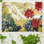 ヴィンテージアマルフィイタリアヨーロッパ キッチンタオル (折り畳み)