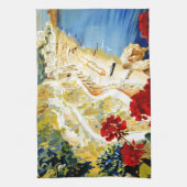 ヴィンテージアマルフィイタリアヨーロッパ キッチンタオル (縦)