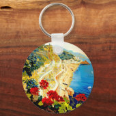 ヴィンテージアマルフィイタリアヨーロッパ キーホルダー (正面)